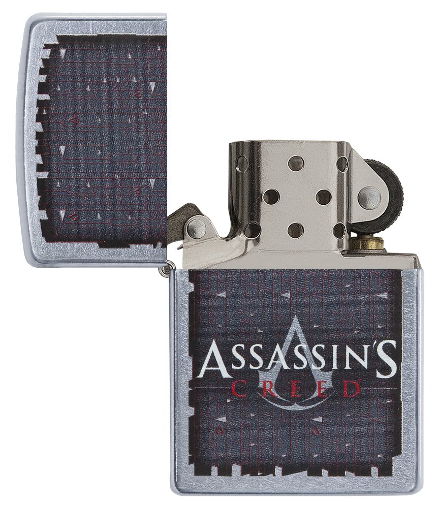 Amazon.co.jp: ZIPPO ライター アサシンクリード ロゴ クローム